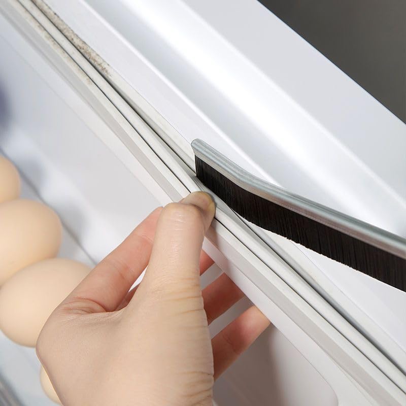 Miniatura 6 de 3 cepillos de limpieza de huecos de cerdas duras, cepillo de limpieza de grietas de cocina de baño, cepillo de limpieza de ranura de mano,