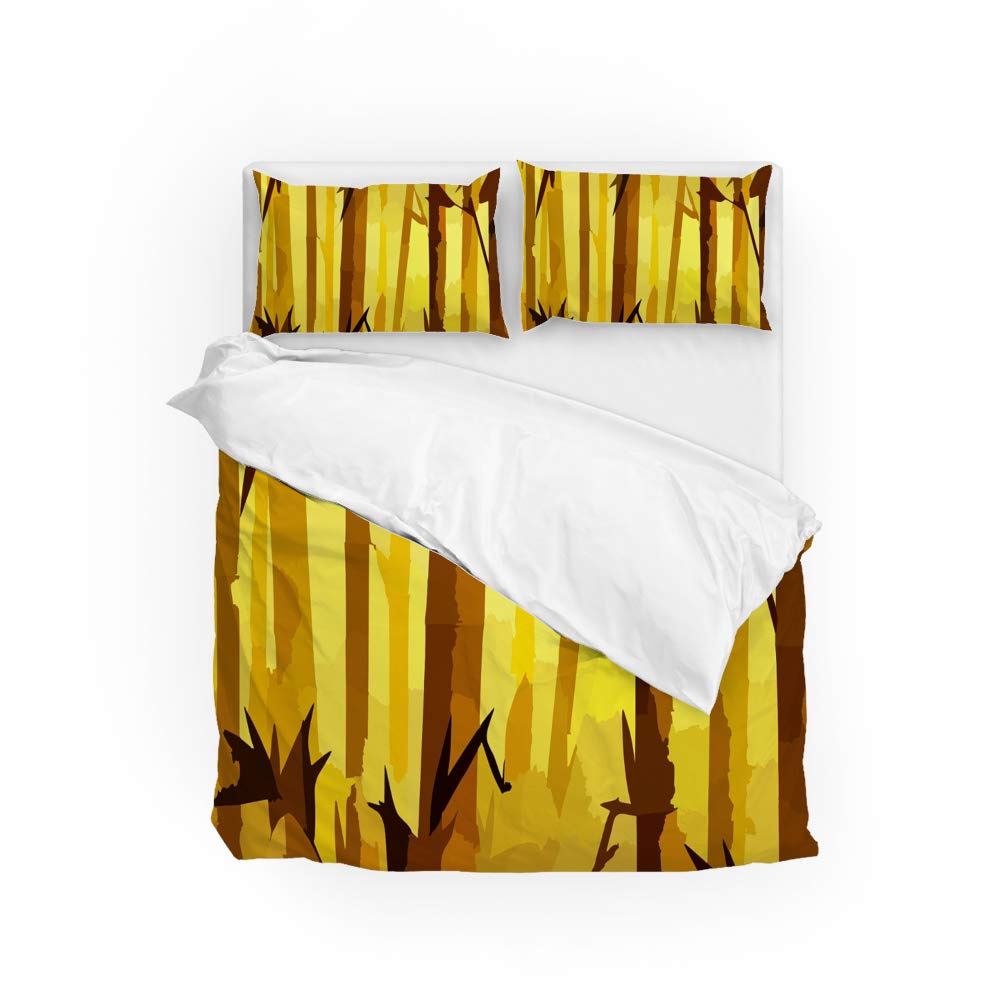 Housse de couette King size ultra douce et résistante pour une literie de chambre d'hôtel
