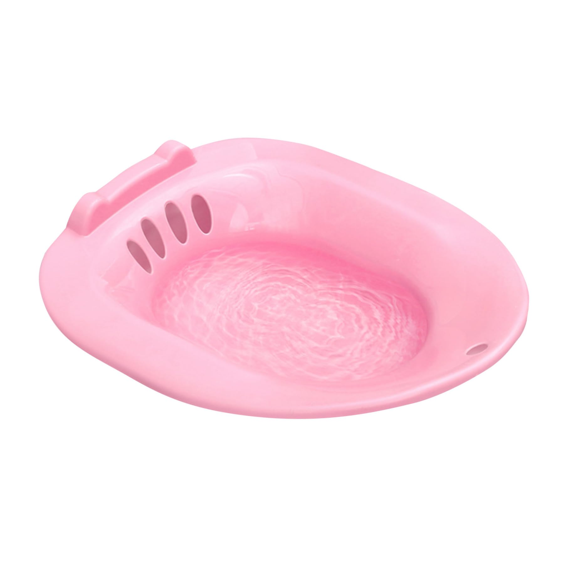 Bidé portátil, baño de asiento Asiento de inodoro con bidé portátil para accesorio de inodoro Se adapta a inodoros para heridas posparto Hemorroides Cuidado perineal