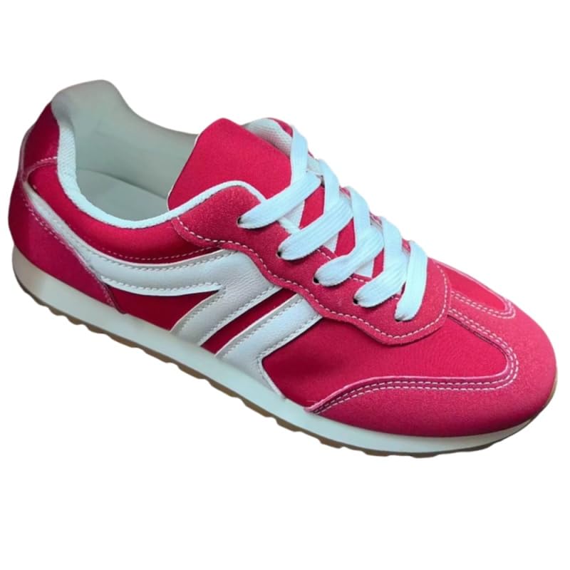 Women's lace-up Casual Shoes, Flat and Round Toe, Soft and Comfortable, Fashionable and Versatile.