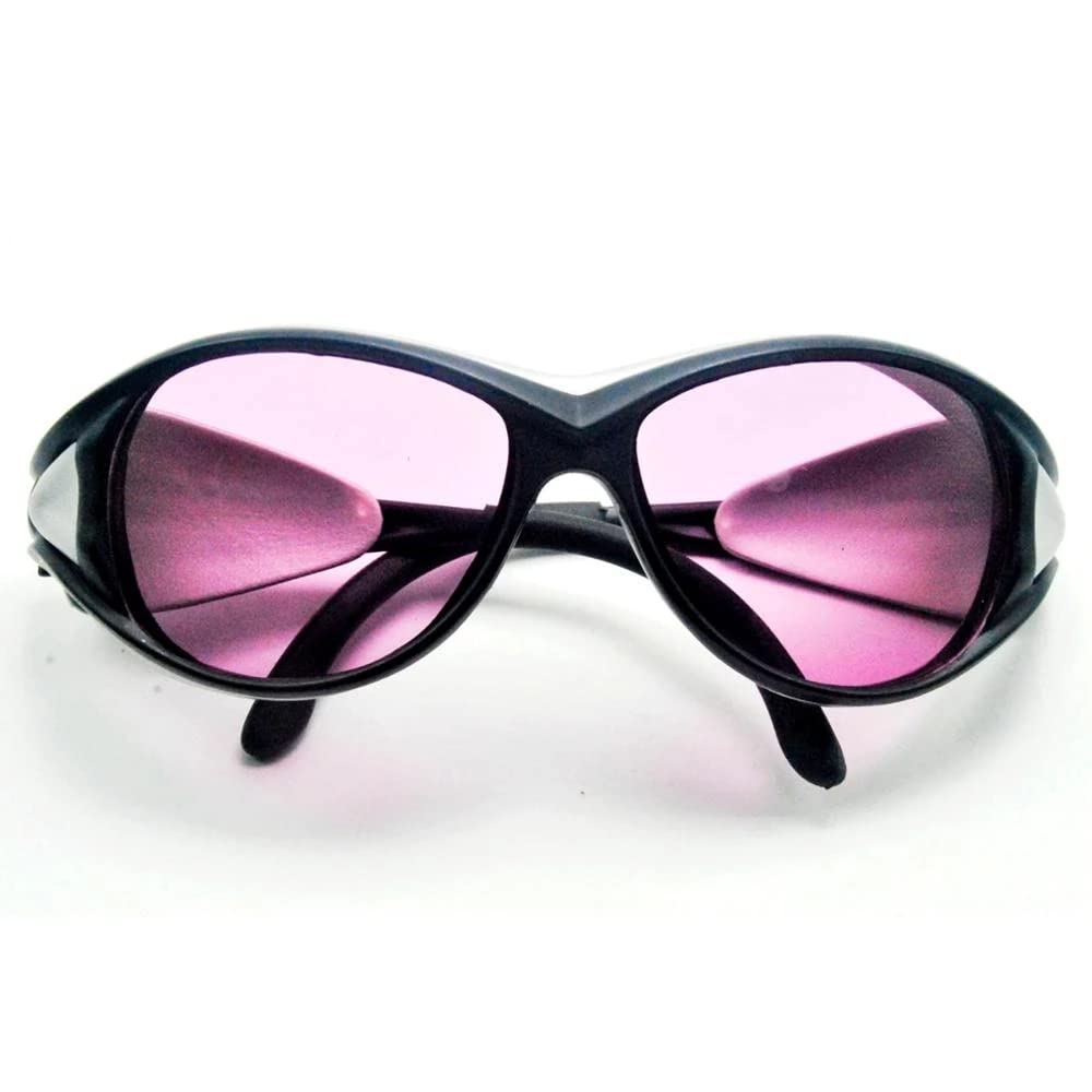 Lunettes de sécurité laser 780 nm 808 nm 810 nm 830 nm Lunettes de protection des yeux OD5+ Lunettes de protection laser IR 780 nm-840 nm Laser avec boîte