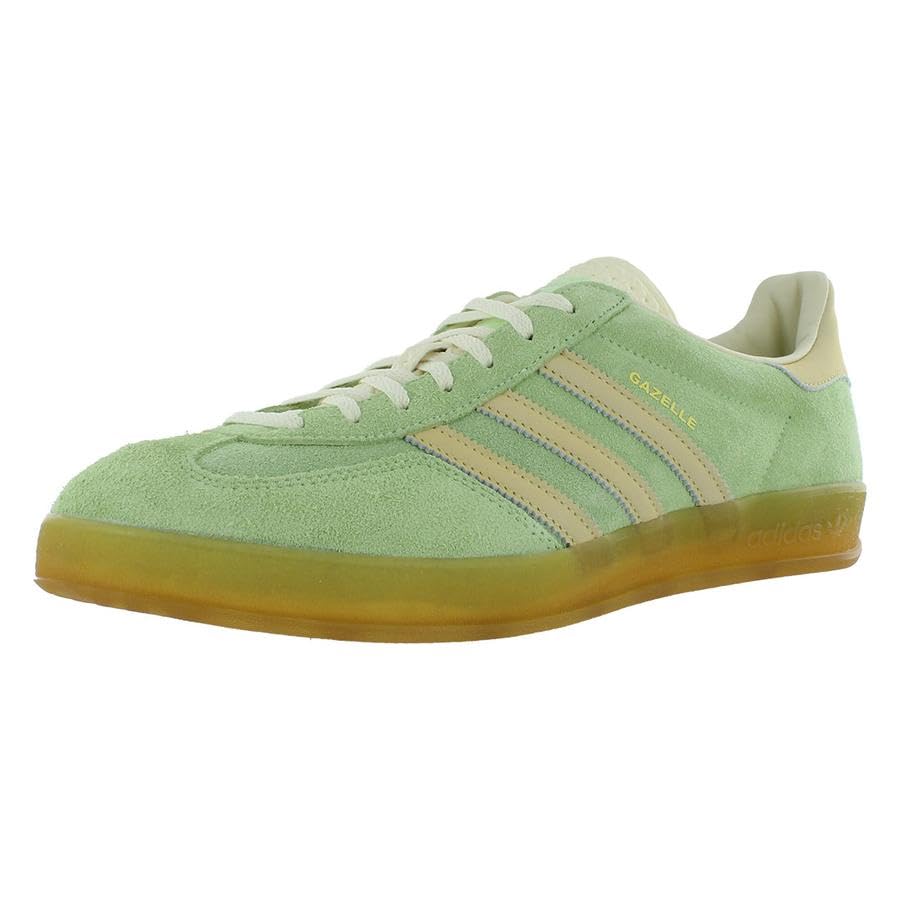 Image of Indoor Gazelle in Semi Green Spark & Almost Yellow by adidas