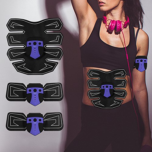 Treinador de fitness, Romacci Abdominal Muscle Trainer Smart Body Building Fitness ABS para abdômen,