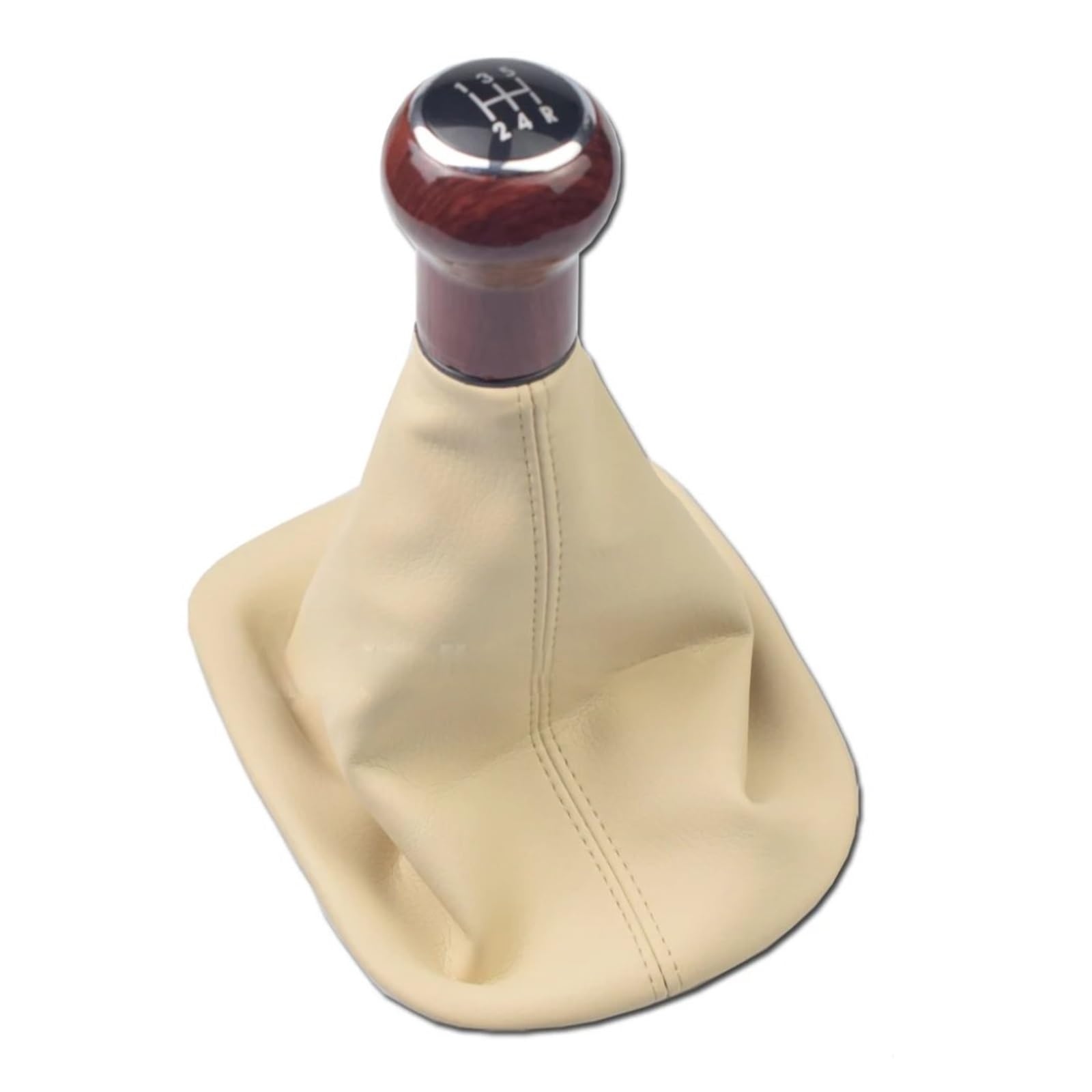 For VW For Passat B5 B5 5 1997-2005 Sporty Gear Shifter Knob Leather / ABS