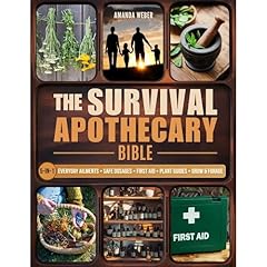 The Survival Apothecary Bible Audiolibro Por Amanda Weber arte de portada