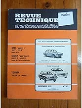 Download RTA0383 - REVUE TECHNIQUE AUTOMOBILE TOYOTA CELICA et CARINA PDF