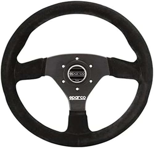 Sparco - Volante de piel afelpada. 015R383PSN