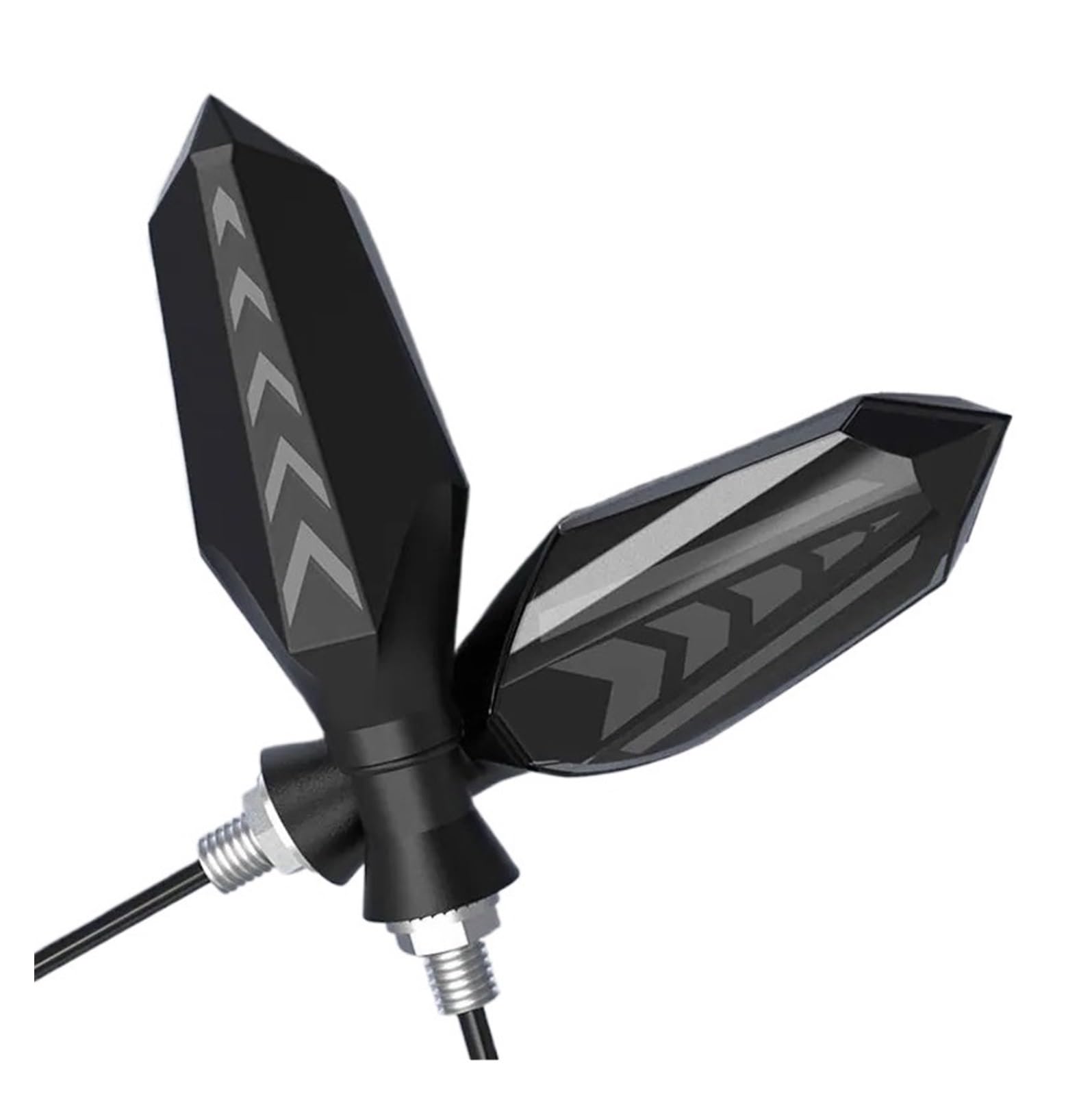 2x indicatori di direzione moto LED universali DRL Indicatoris Motos