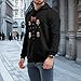 Men's Windproof Bone Thugs Rock-N-Musi Harmony Band Polyester Hoodie with Pocket Stylish Breathable Casual Jumper for Outdoor X-Large
