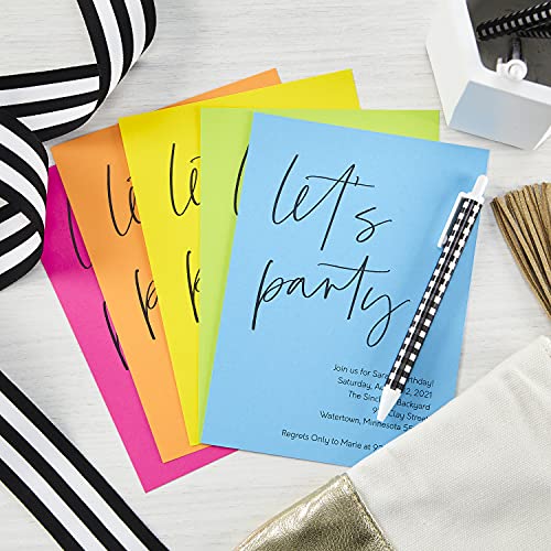 Image of Astrobrights Mega Collection, Colored Paper, inchBrilliant inch 5-Color Assortment, 625 Sheets, 24 lb /89 gsm, 8.5 inch x 11 - MORE SHEETS! (91684) (Pack of 6)