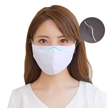 Amazon.co.jp: マスク 3枚セット 水着生地マスク ノーズワイヤー