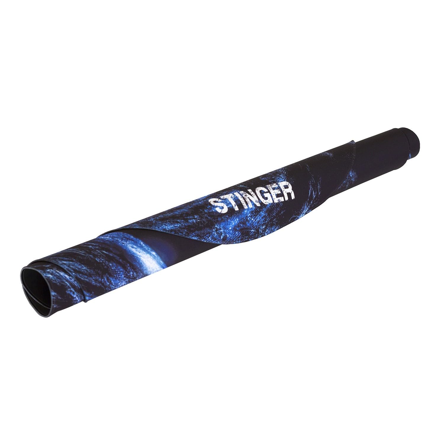Woxter Stinger Floorpad Blue - Tapis de Sol Floor Gaming, Revêtement de Sol - Résistant à l'eau, Lavable, 100% Microfibre, Dia 120 cm, Couleur Bleu