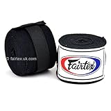 Longueur : 4.5 m Fairtex MinotaurFightStore HW2 Bandes de boxe stretch pour boxe Muay Thai Kickboxing Noir 4,5 m