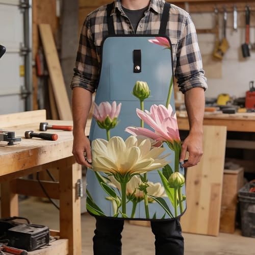 Delantal de herramientas Free Growing Flowers para taller miniatura 5
