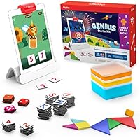 Osmo - Genius Starter Kit for iPad + Family Game Night - 7 Educational Learning Games for Spelling, Math & more - Ages...