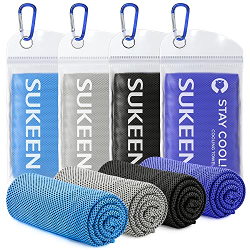 Sukeen 4 Pack Cooling Towels...