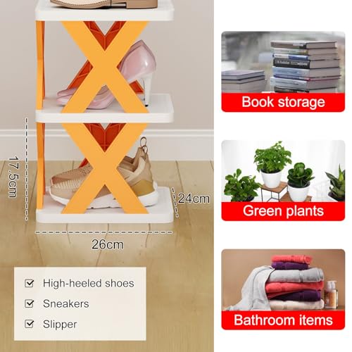 Zapatero vertical modular y organizador de espacio DIY 6