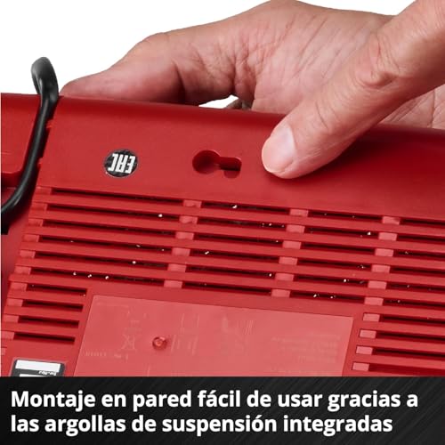 Cargador Einhell Power X-Twincharger 4A Power X-Change de 18 V con carga simultánea 6