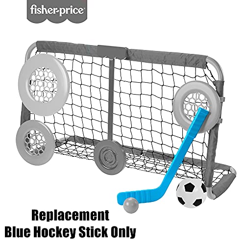 F-Price Replacement Parts For Fisher-Price Let's Goal! Sports Net - Hbw32 ~ Replacement Blue Hockey Stick #TOP4