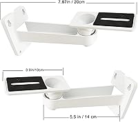 Vista 5 de 2-Be-Best Soporte de pared para mini proyector, ángulo mejorado, longitud de montaje de proyector ajustable de 7.9 pulgadas, rotación de 360°