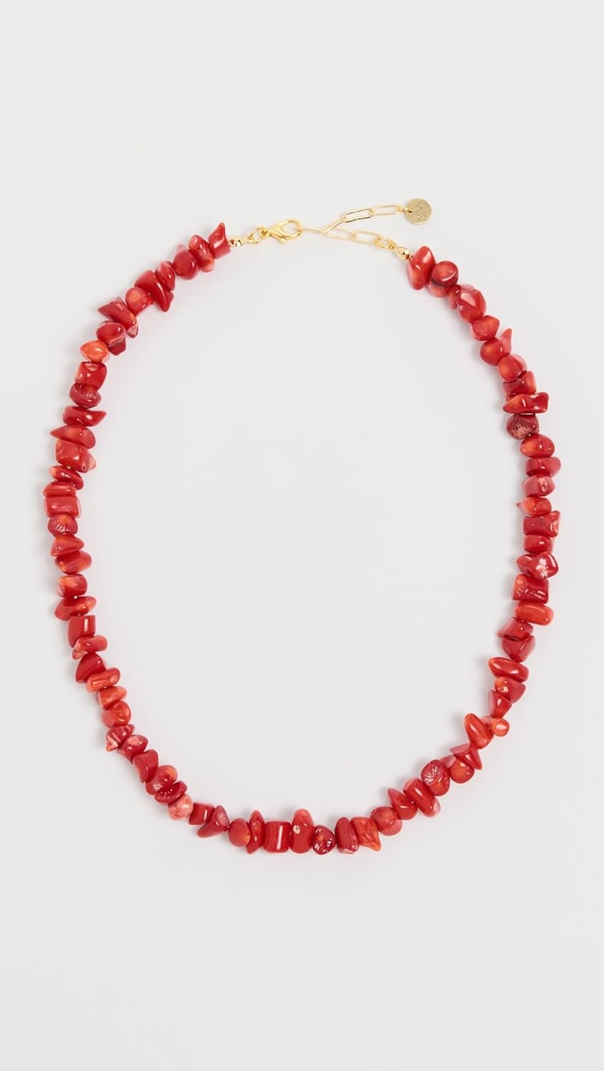 Maison Irem Women's Necklace Dreams, Red, One Size - Image 2