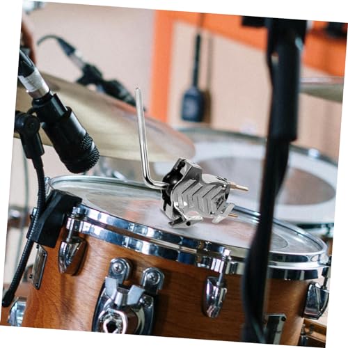Abrazadera para cowbell Abaodam, soporte versátil para instrumentos de percusión, ideal para baterías y jazz miniatura 5