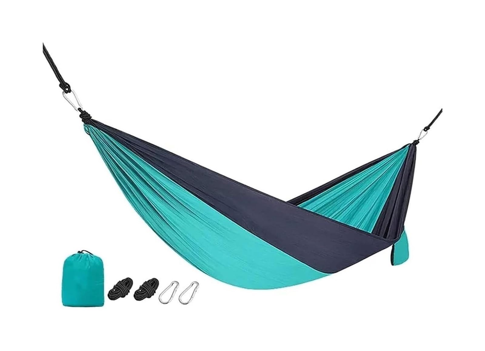 Amaca portatile 290x180 cm per campeggio escursionismo zaino in spalla