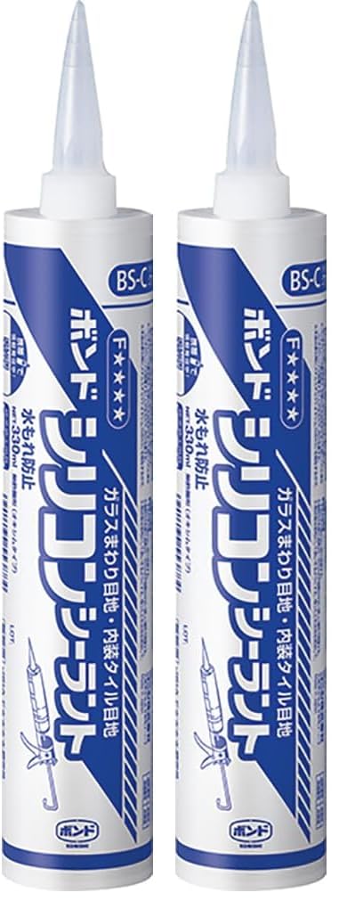 180本 ボンド シリコンシーラント クリヤー Amazon | コニシ ボンド シリコンシーラント 330ml クリヤー (× 2