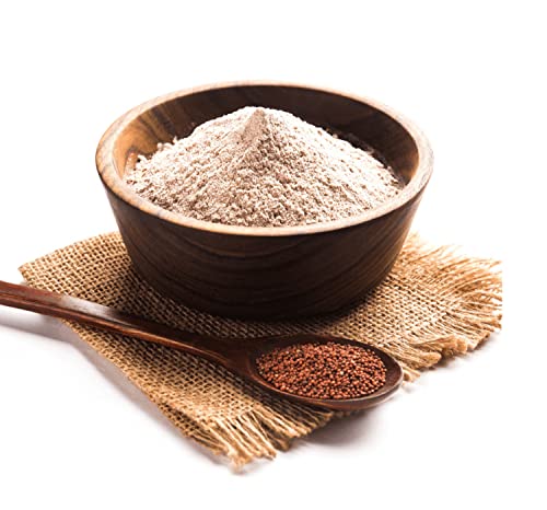 Image of Trinetra Ragi Atta (Finger Millet Flour) | Calcium & Fibre-Rich Millet Flour | 20kg