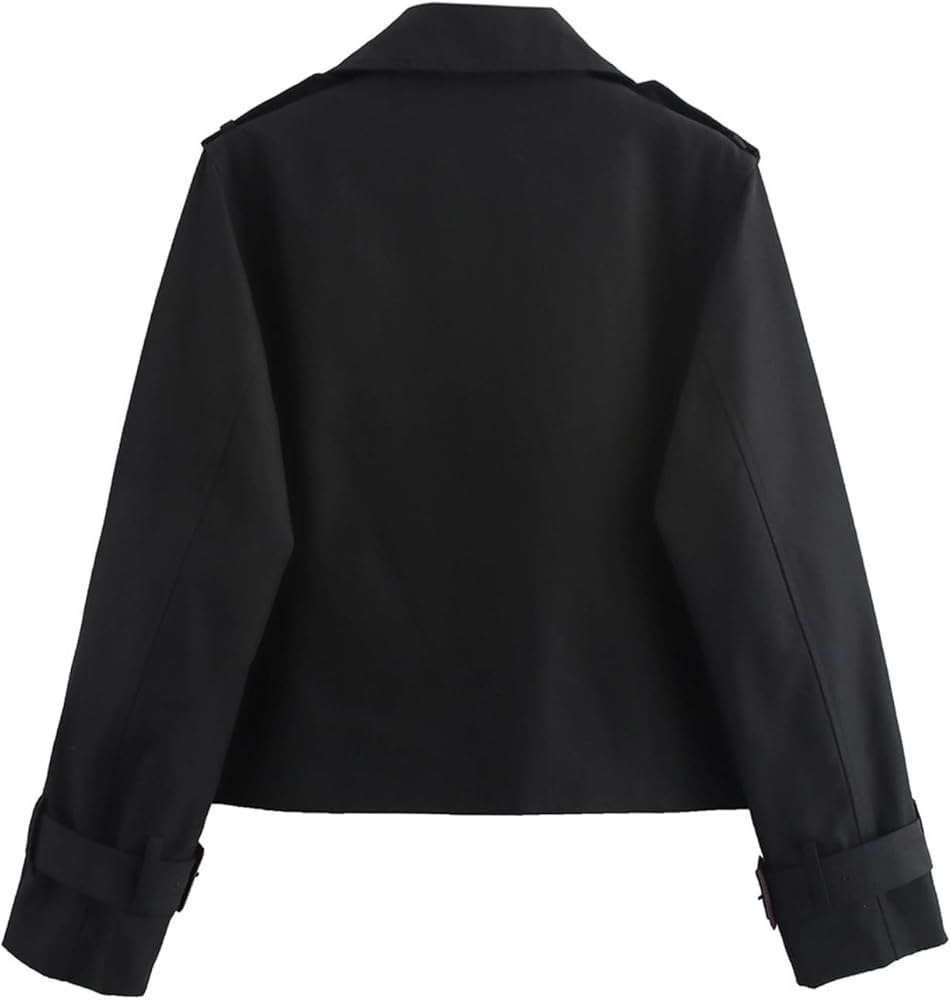 Amazon.com: Trench Coat for Women, Short Trench Coat, Cropped