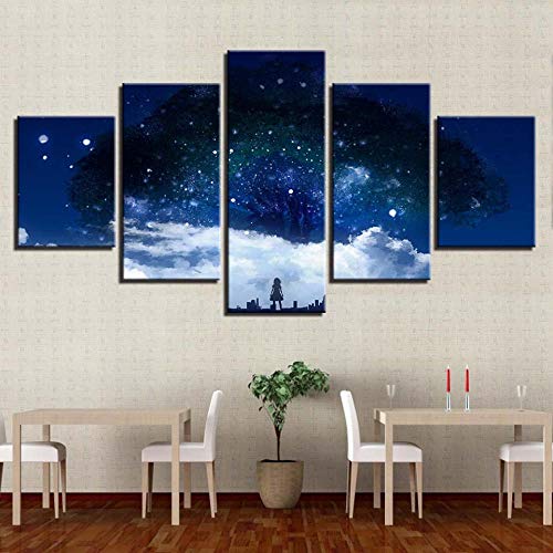 Image sur verre et toile de qualité supérieure paysage de nuit - 3