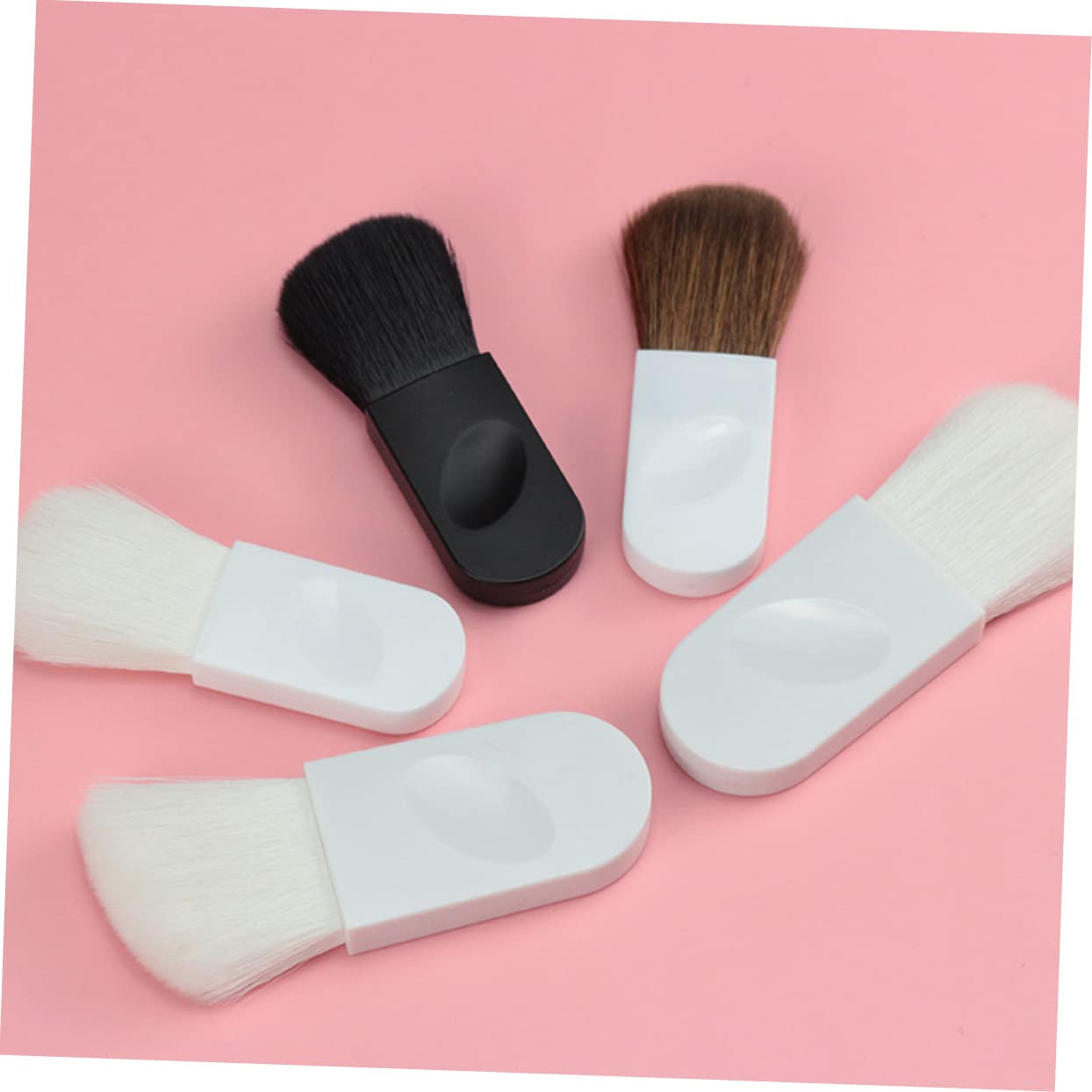 Beavorty Set Di 4 Pennelli Per Fard Setole Dense E Delicate 5 Pezzi*4