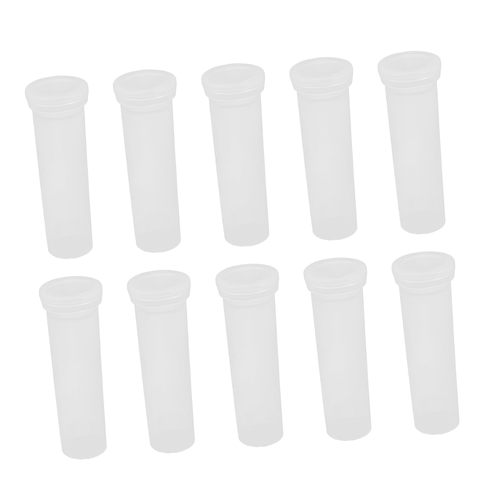Sosoport 50 Pack Plastic Floral Preservation Tubes Nutrient-Infused Leakproof and Easy to Clean Must-Have for Floral Arrangements