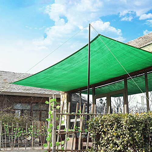 Filet d'ombrage rectangulaire vert 5x9m avec oeillets pour potager - 3
