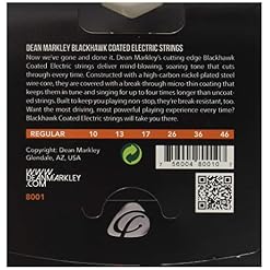 DEAN MARKLEY BLACKHAWK COATED E STRINGS REGULAR 10-46 - Les Beatles, Paul McCartney, John Lennon, RIngo Starr, George Harrison DEAN MARKLEY BLACKHAWK COATED E STRINGS REGULAR 10-46 – Image 2