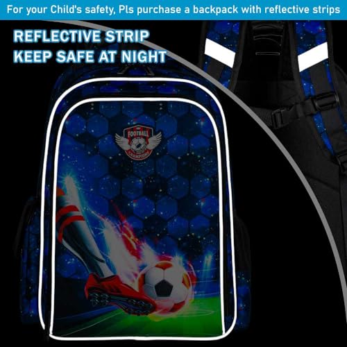 Image of WZLVO 3PCS Dinosaur Backpack for Boys, 16 Inch Kids Water Resistant Preschool Elementary Kindergarten Bookbags and Lunch Box | Kids