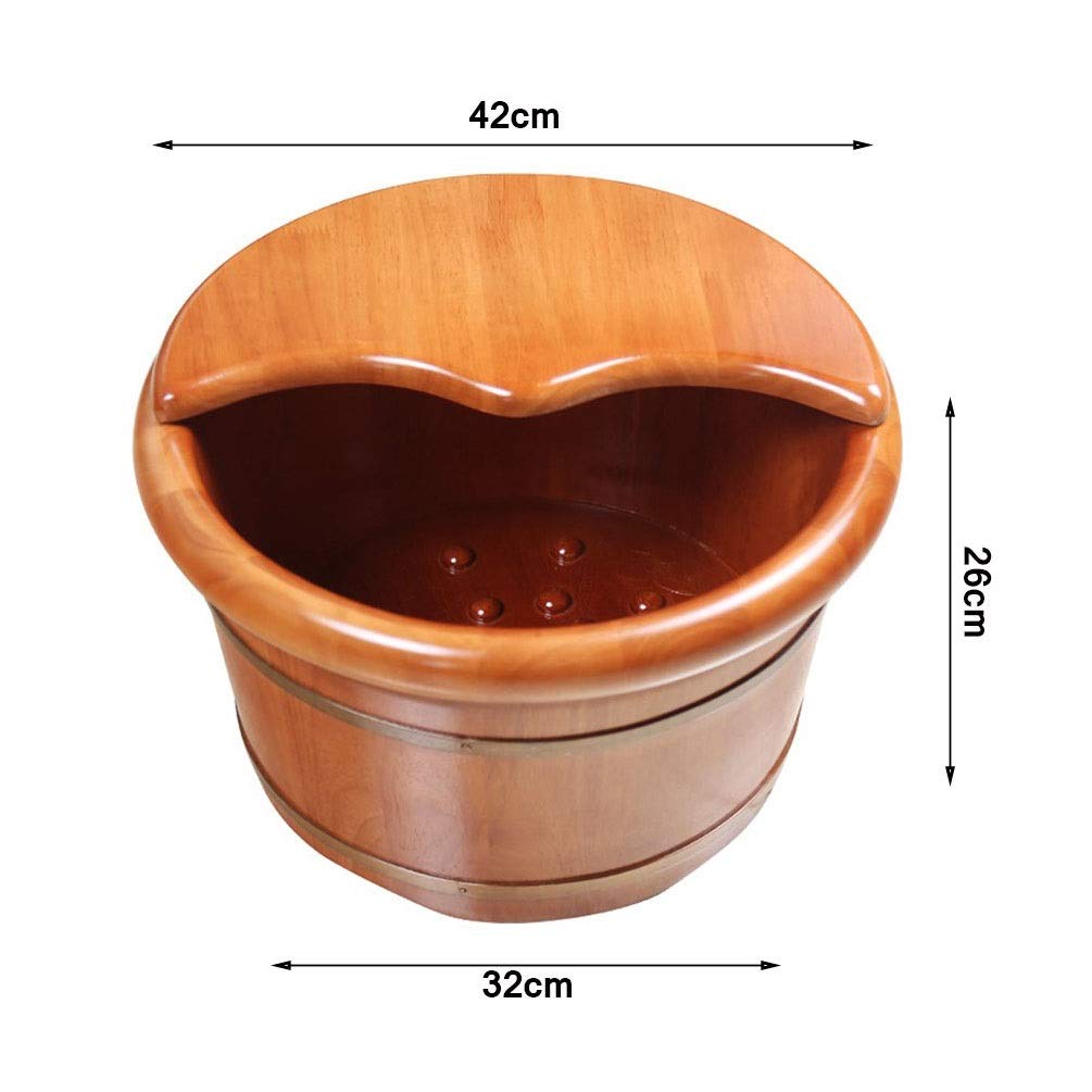 Pediluvio, Pediluvio in legno, Grande pediluvio, Vasca idromassaggio, Pediluvio rilassante, Massaggio ai piedi, Spa per la casa, Sauna, Secchio in legno, Spa per piedi e gambe per adulti, Pediluvio,