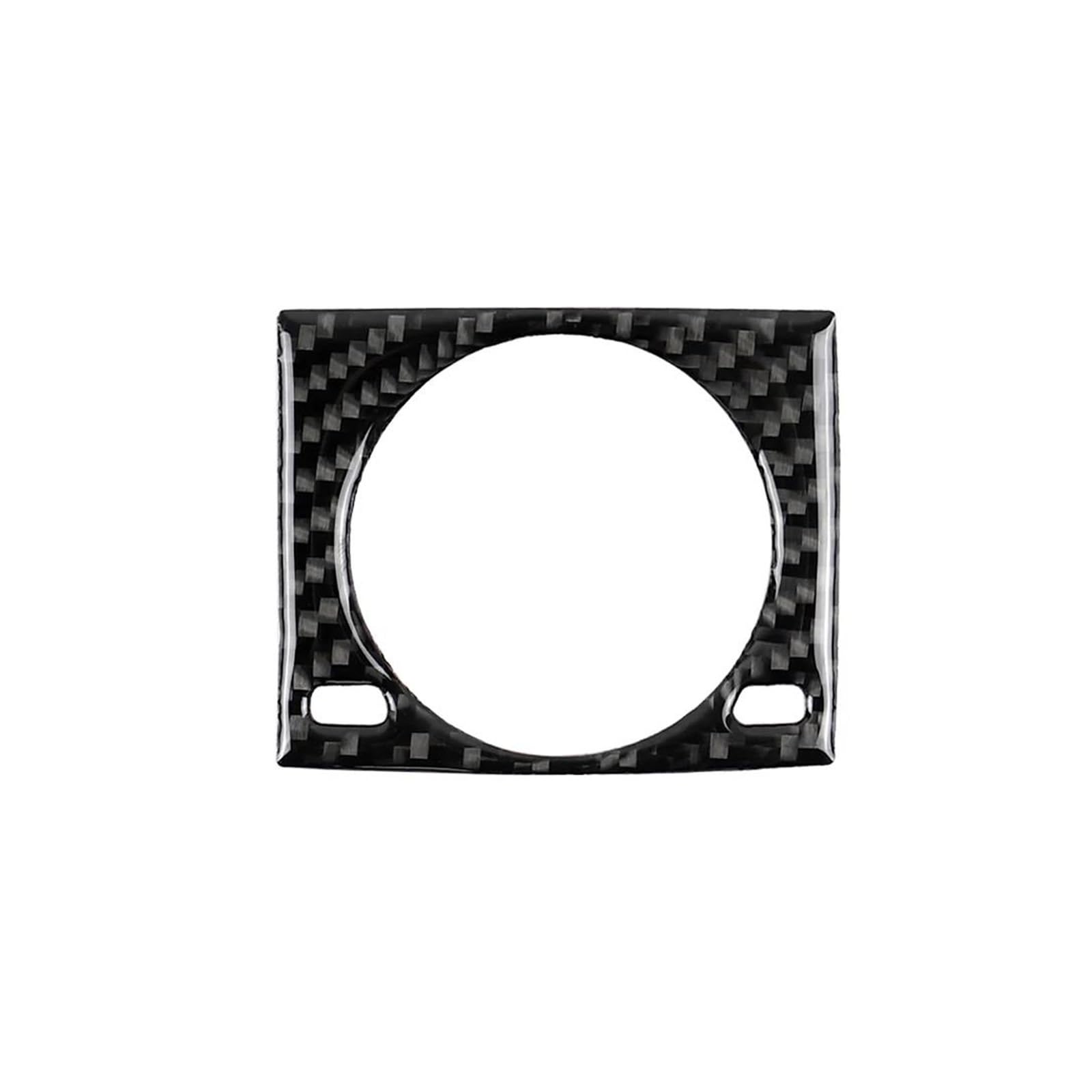 Center Console Trim for Lexus for IS250 for IS300 for IS350 for 200T 2013-2019 Car Carbon Fiber Center Console Clock Cover Trim Sticker Frame Centre Console