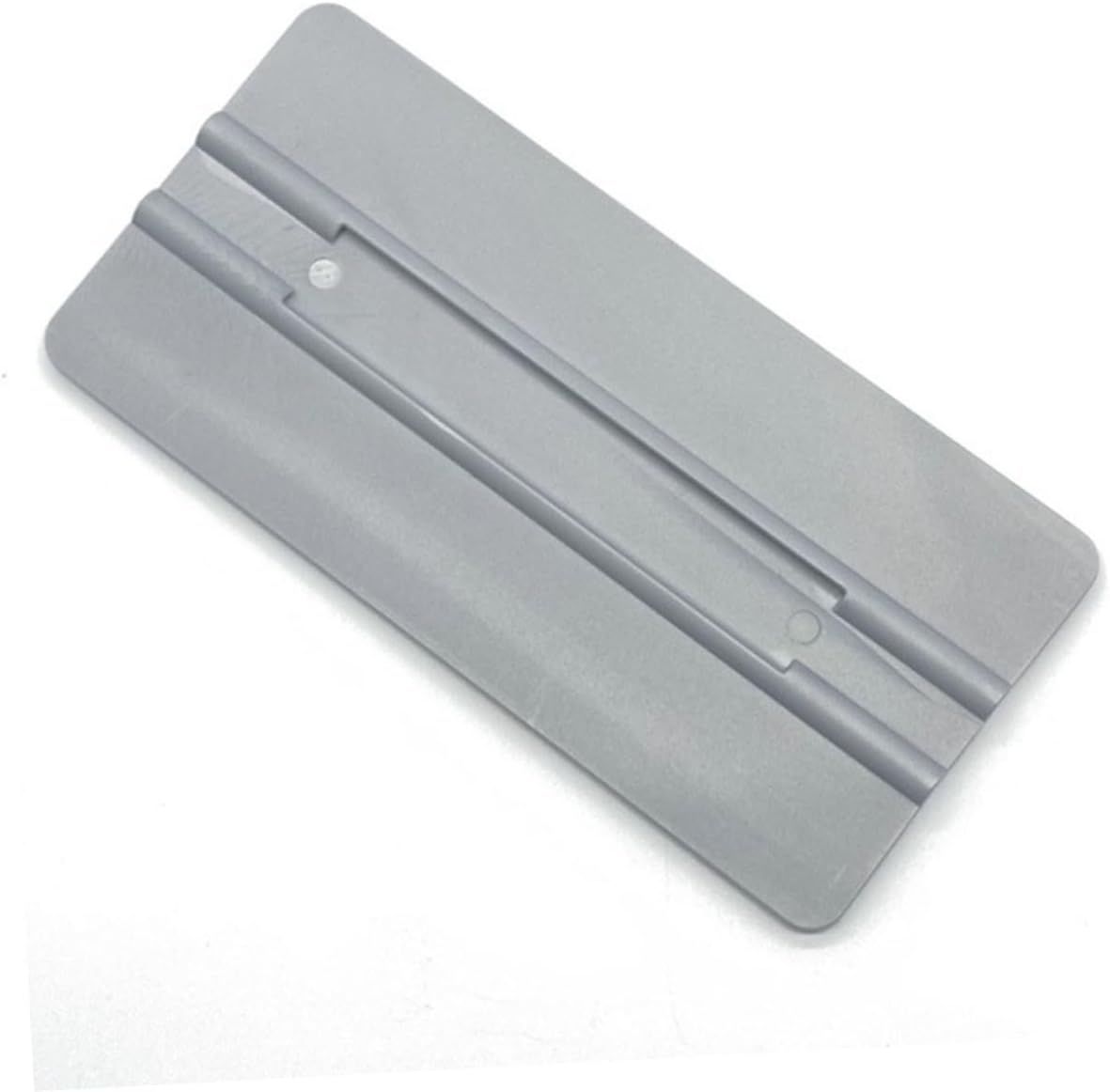 Toddmomy Car Window Film Scraper Grey Plastic Auto Squeegee Tool for Decal Application Includes Felt and Non Felt