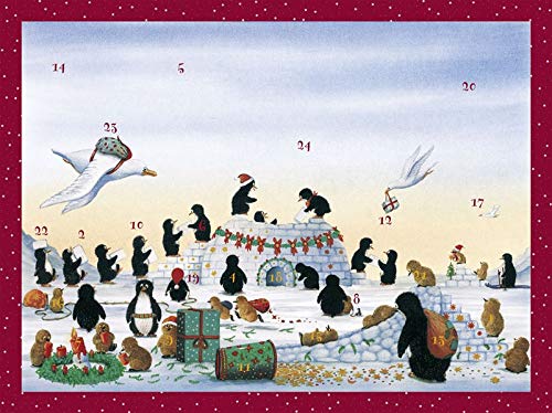 Weihnachten bei den Pinguinen. Adventskalender Weihnachten bei den Pinguinen. Adventskalender