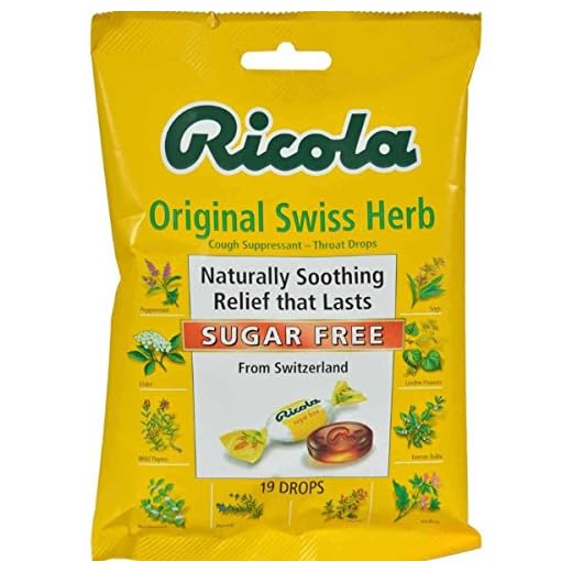 Ricola Sugar-Free Herbal Throat Drops - 12 Packs