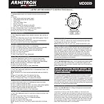 Armitron Sport Women's Digital Chronograph Resin Strap Watch, 45/7012 - Image 3