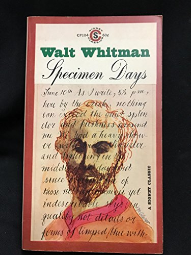 Specimen Days B001NETHC4 Book Cover