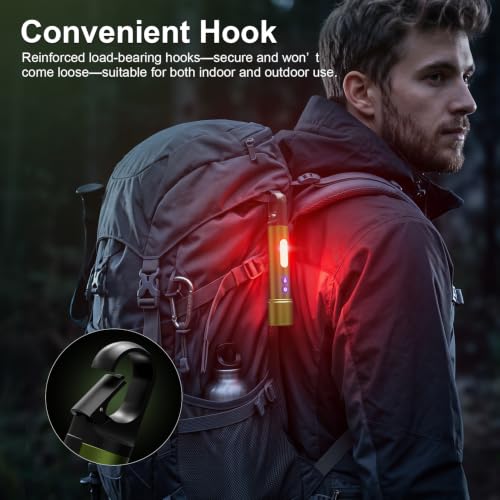 backagain LED Flashlight Rechargeable,High Lumens Super Bright Flash Light - image 7