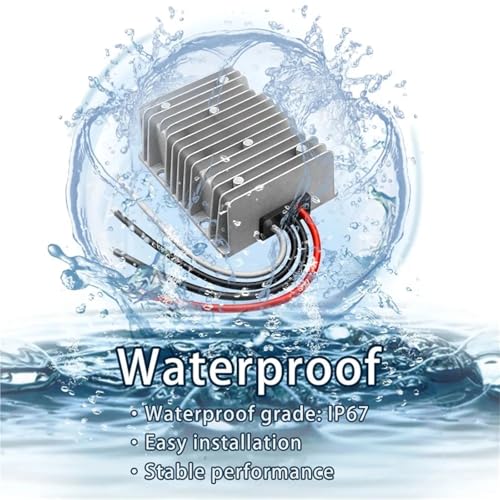 Convertisseur DC DC 12V 13.8V 10A step up regulateur alimentation auto - 6