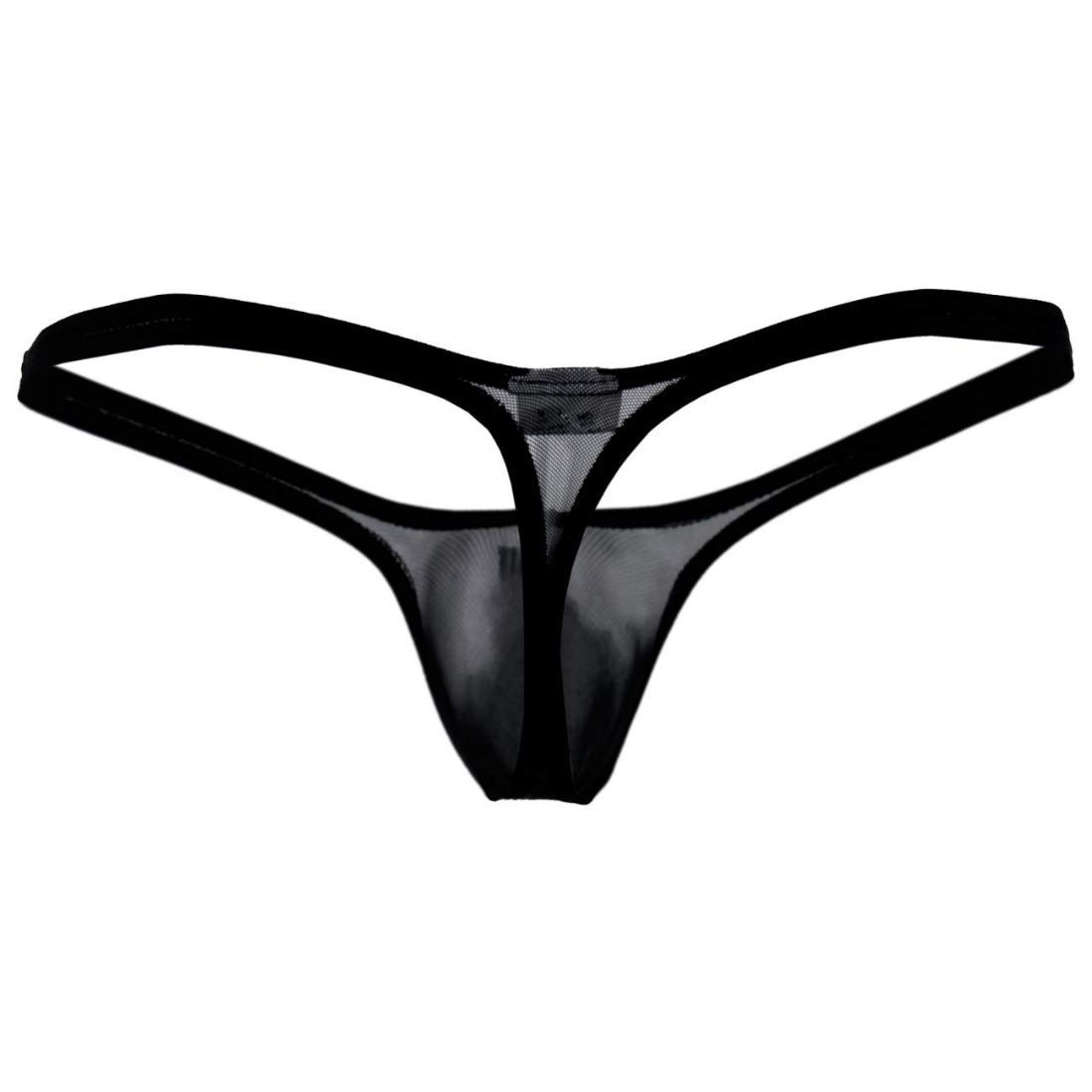 Men's Polyester Blend Thongs (Pack of 1) (RH-ML-021-BK_Black_M)-image-48