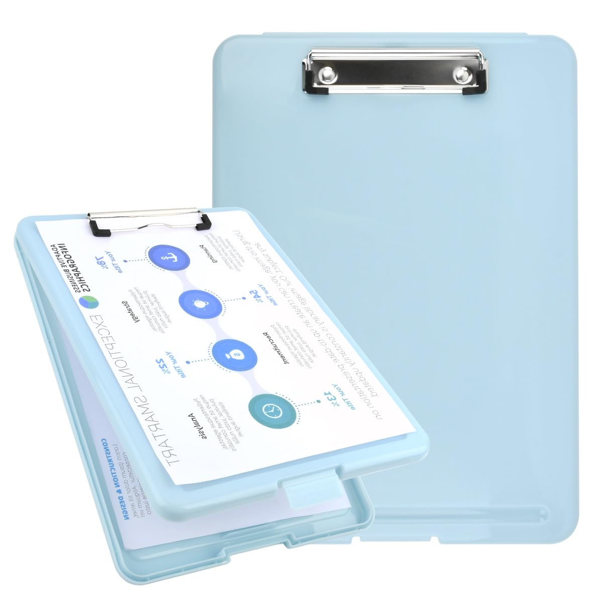 A4 Clipboard With Storage A4 Clipboards Storage Box With Compartment Storage B0D7VHXHPC At ₹ 416