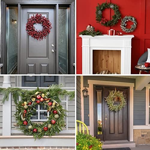 Miniatura 4 de Paquete de 5 marcos de corona de alambre (10 pulgadas) con 25 lazos giratorios, forma de corona de metal redonda para manualidades y decoraciones