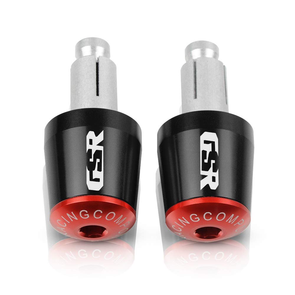 Antivibración Suzuki GSR400 puños finales para eliminar el dolor de muñecas