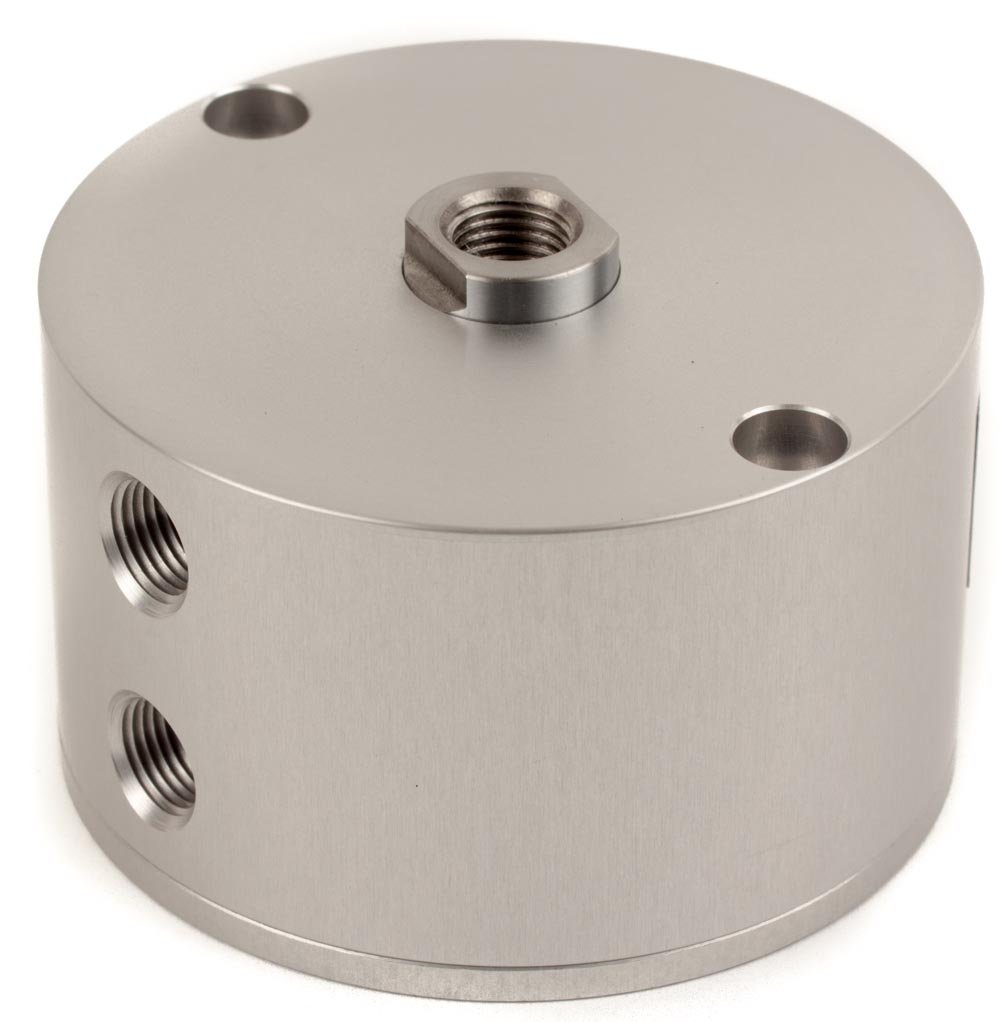 Fabco-Air B-221-X Original Pancake Cylinder, Double Acting, Maximum Pressure of 250 PSI, 1-5/8